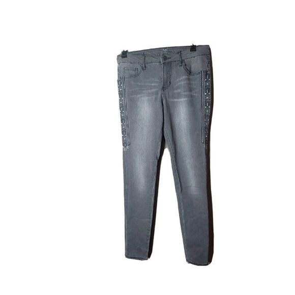 19.69 V Versace Jeans Women's 26/2 Gray Slimming Abbigliamento Sportivo SRL t8 - Picture 1 of 8